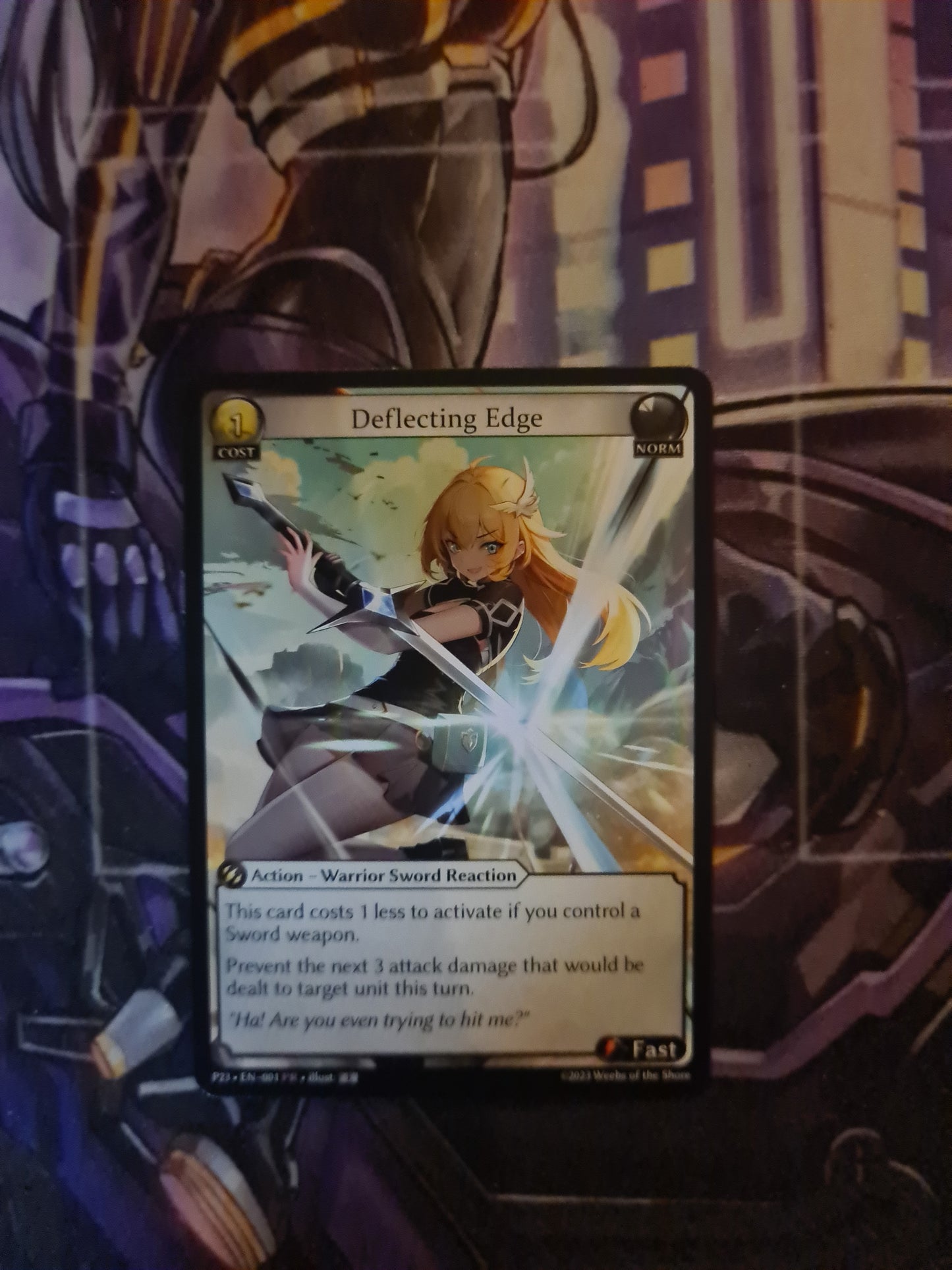 Deflecting Edge (P23) Promo