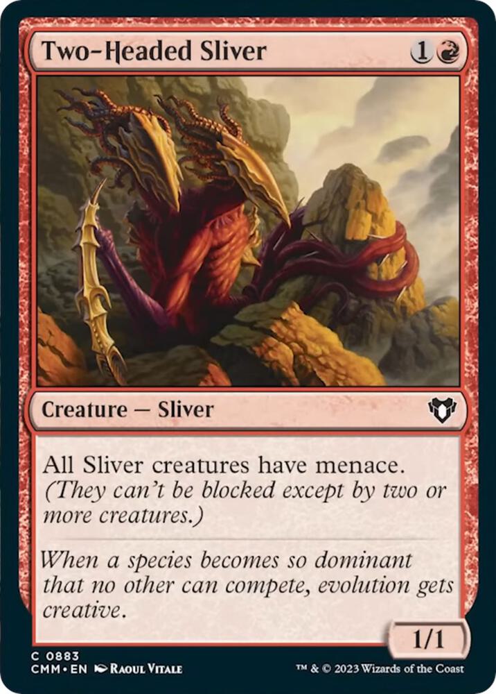 Two-Headed Sliver(#883:CMM)