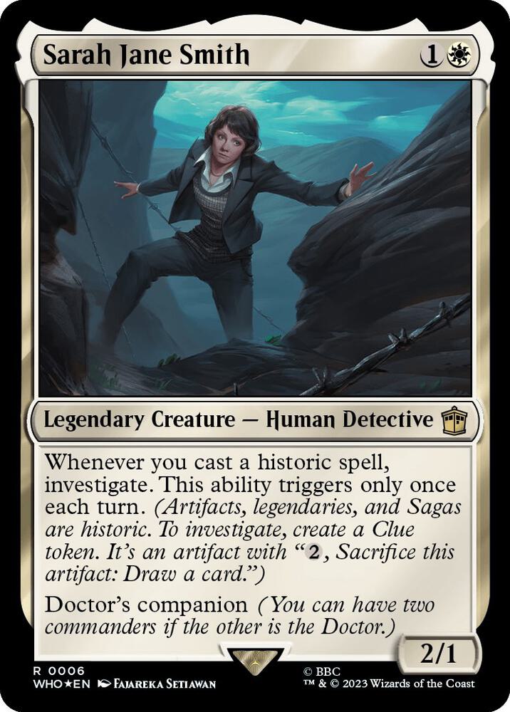 Sarah Jane Smith (#6 FOIL:WHO)