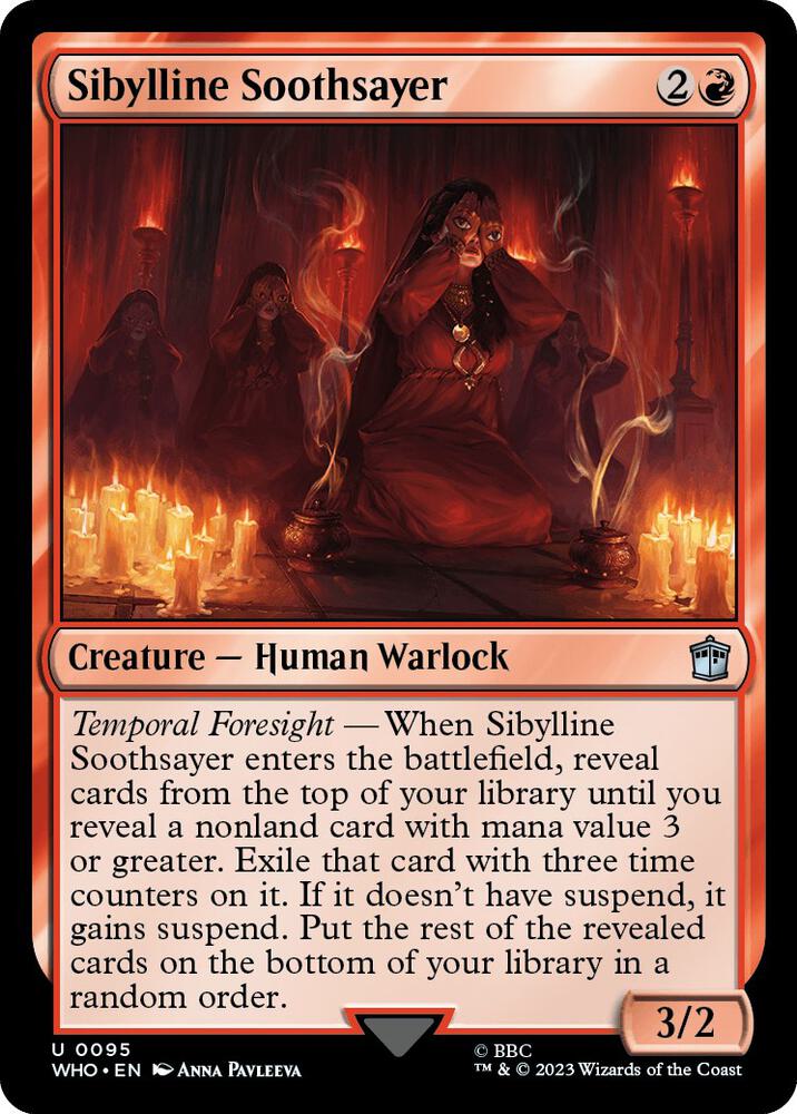 Sibylline Soothsayer (##95 FOIL:WHO)