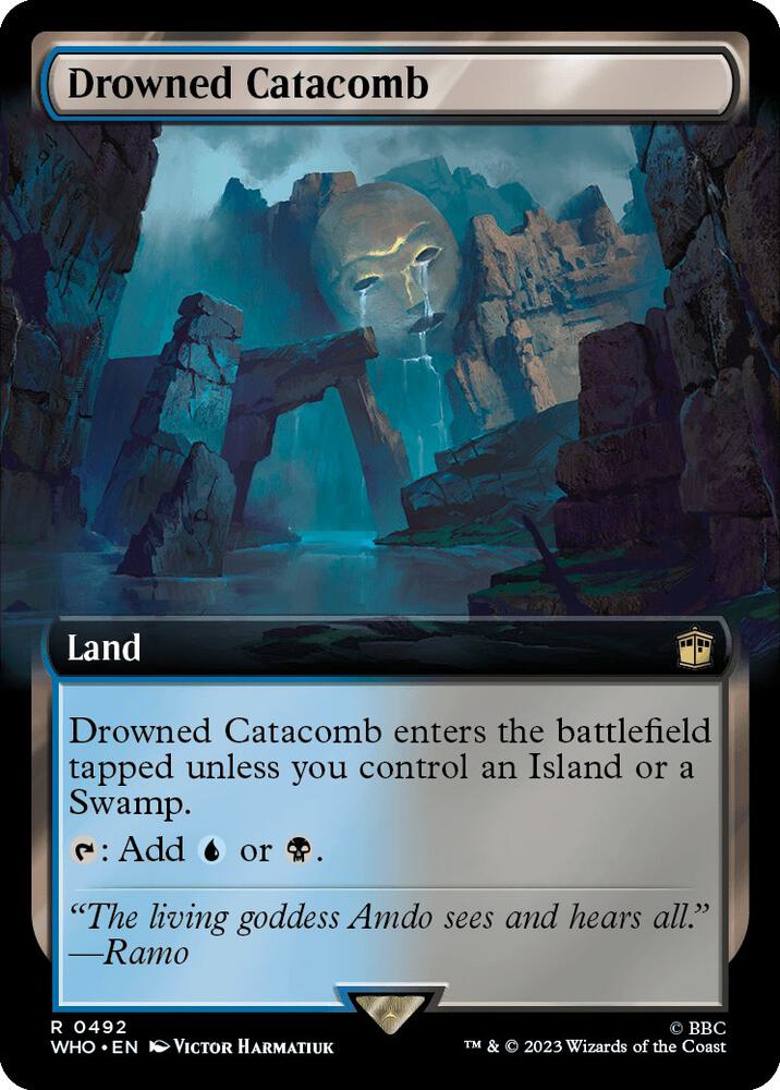 Drowned Catacomb (#492 FOIL:WHO)