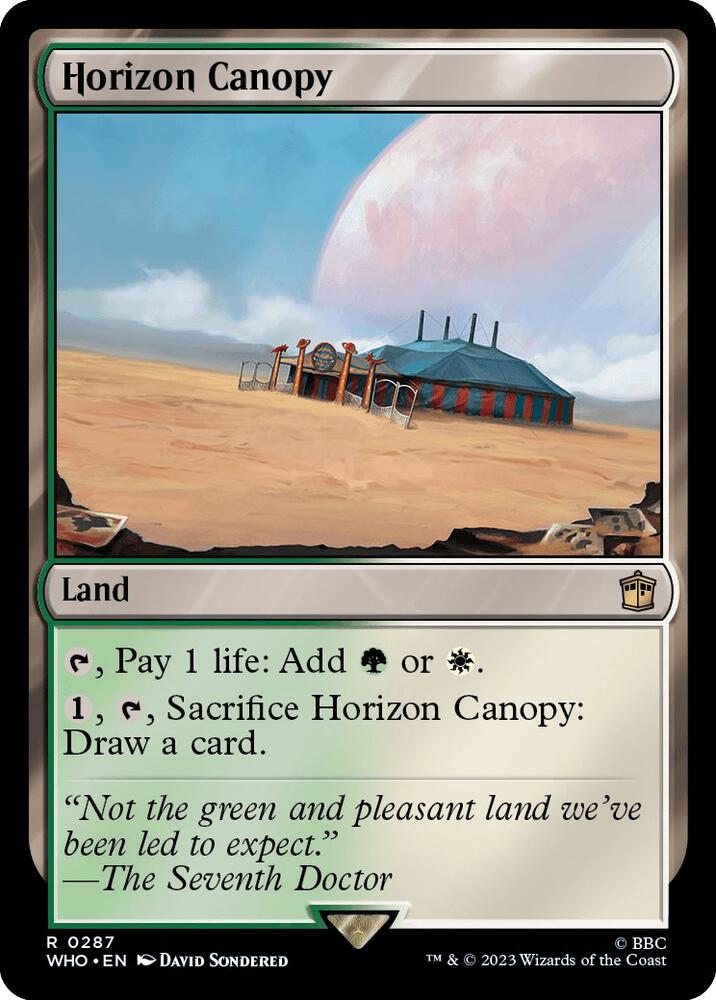Horizon Canopy (#287 FOIL:WHO)