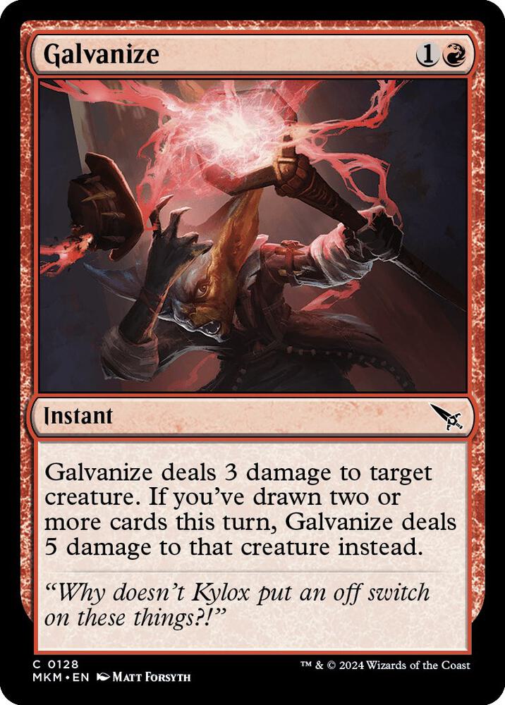 Galvanize(#128:MKM)