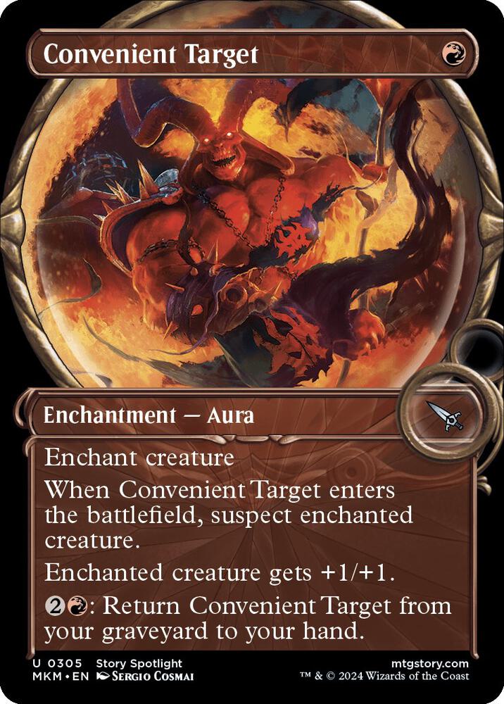 Convenient Target (SHOWCASE #305:MKM)