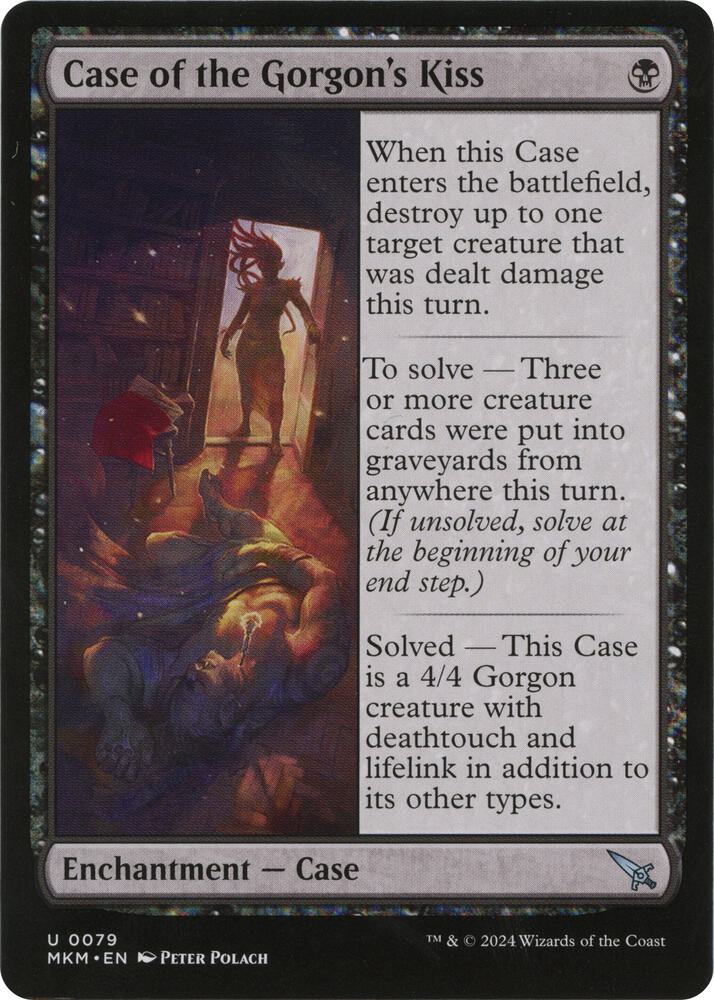 Case of the Gorgon;s Kiss ( #79:MKM)