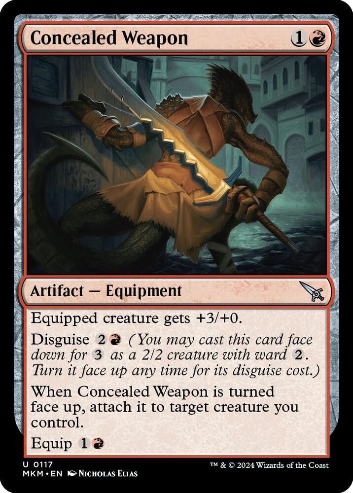 Concealed Weapon (# 117:MKM)