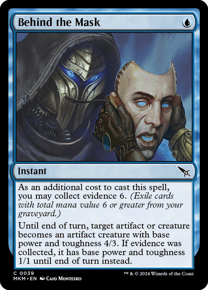 Behind the Mask(FOIL)