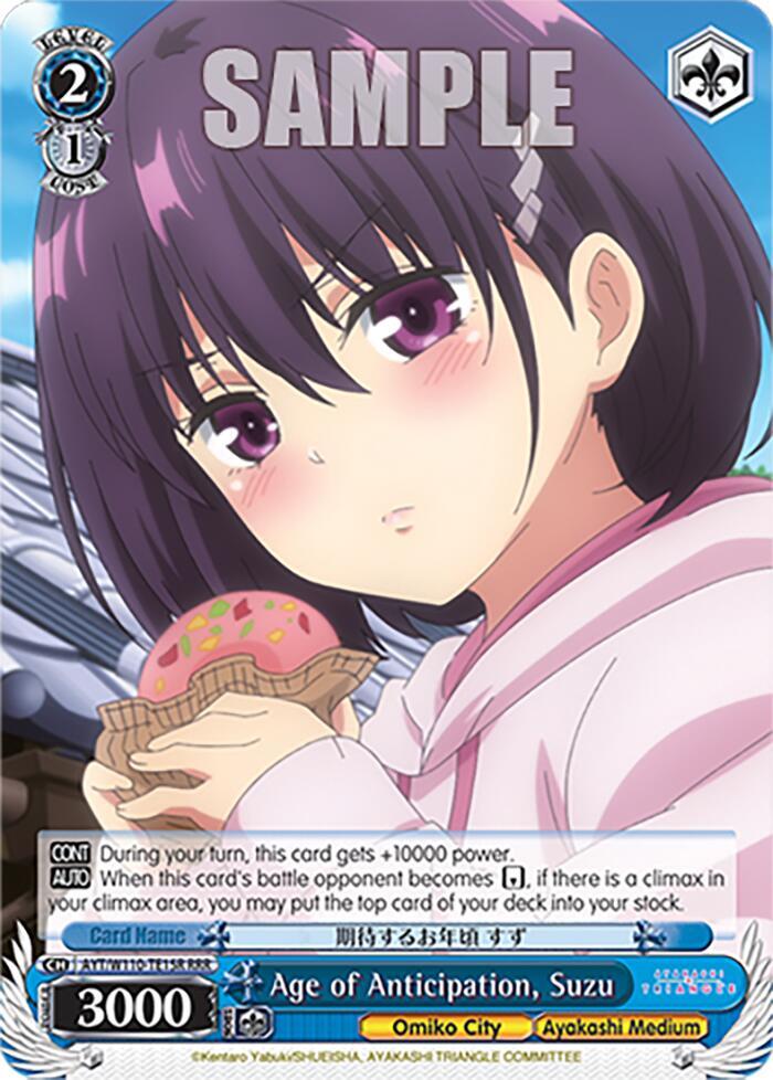 Age of Anticipation, Suzu (RRR)