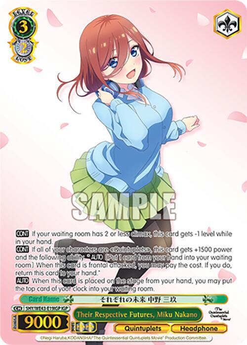 Their Respective Futures, Miku Nakano (IGP)