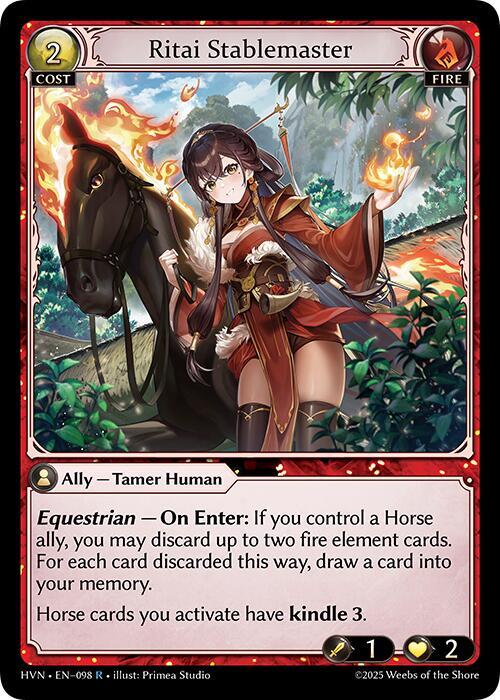 Ritai Stablemaster(HVN:FOIL)