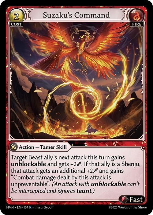 Suzaku's Command(HVN)