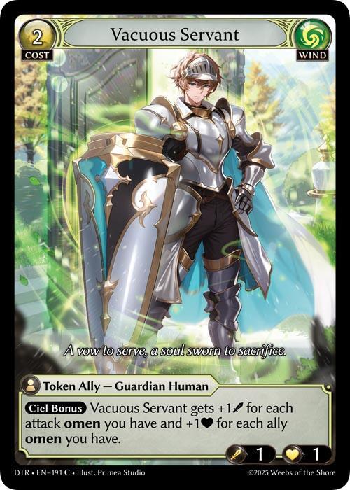 Vacuous Servant(DTR)