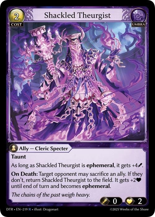 Shackled Theurgist(DTR)