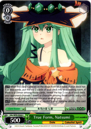 True Form, Natsumi