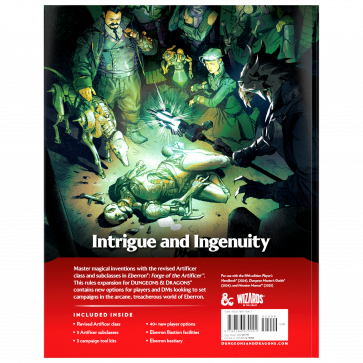 D&D Eberron: Forge of the Artificer (Hard Cover) - PREORDER
