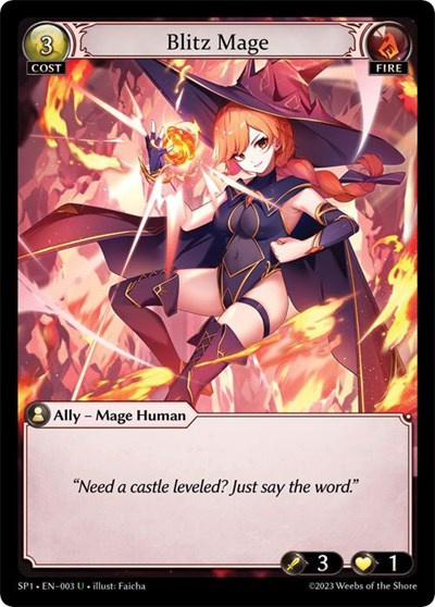 Blitz Mage (Supporter Pack 1) (Foil)