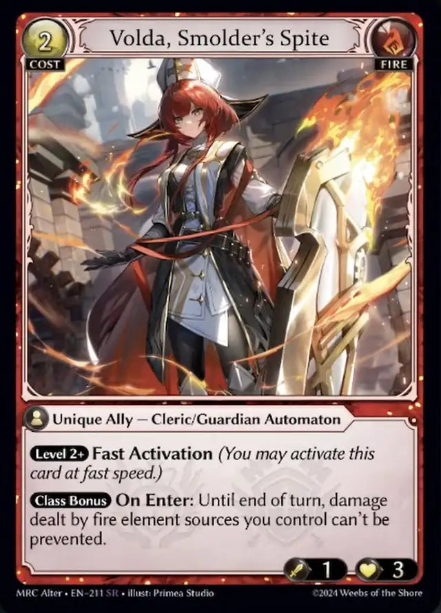Volda, Smolder's Spite (MRC Alter)