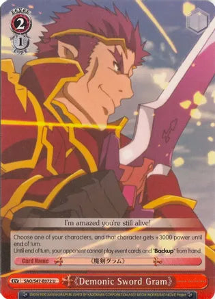 Demonic Sword Gram