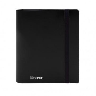 Ultra Pro 4-Pocket Pro-Binder Eclipse Jet Black