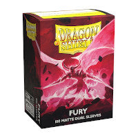 Dragon Shield - Dual Matte Standard Size Sleeves 100pk - Fury