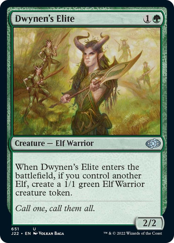 Dwynen's Elite(#218 FOIL:FDN)