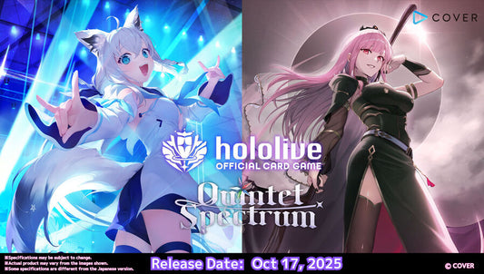 [hololive OFFICIAL CARD GAME] hBP02e Quintet Spectrum - Booster Box