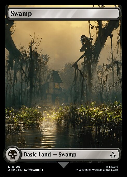 SWAMP ( #106 BASIC LAND:ACR)