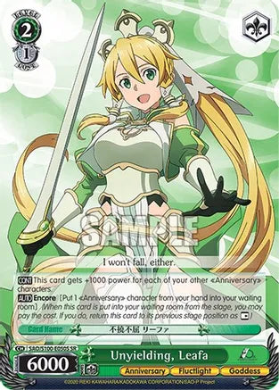 Unyielding, Leafa (SR)