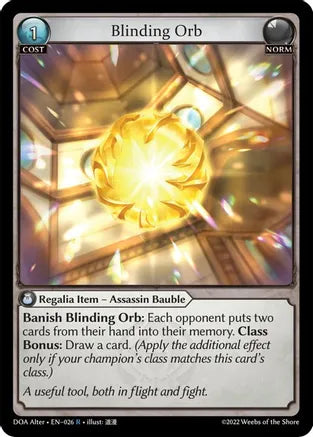 Blinding Orb (Alter)