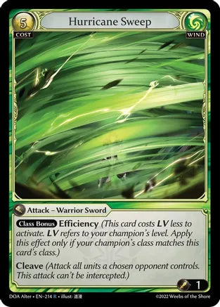 Hurricane Sweep (Foil)