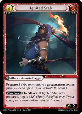 Ignited Stab (Foil)