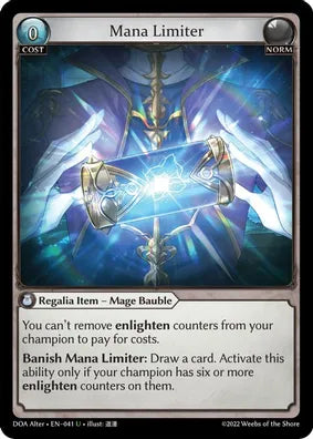 Mana Limiter (Foil) (Alter Edition)