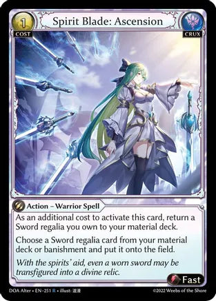 Spirit Blade Ascension  (Foil)