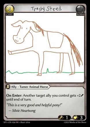 Trusty Steed (SP1) Box Topper