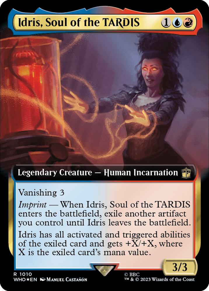 Idris, Soul of the Tardis (#1010 Extended Art SURGE FOIL:WHO)