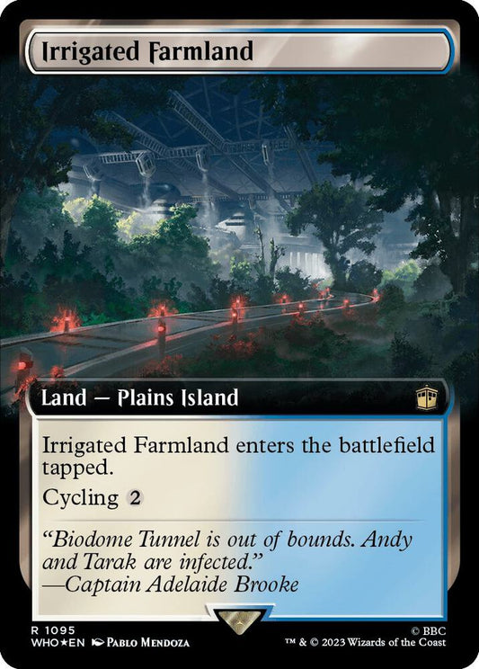 Irrigated Farmland (#1095 Extended Art SURGE FOIL:WHO)
