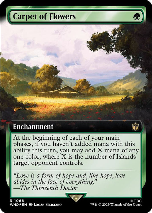 Carpet of Flowers (#1066 Extended Art SURGE FOIL:WHO)