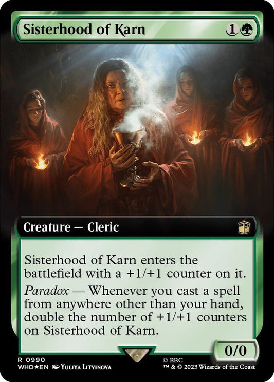 Sisterhood of Karn (#990 FOIL:WHO)