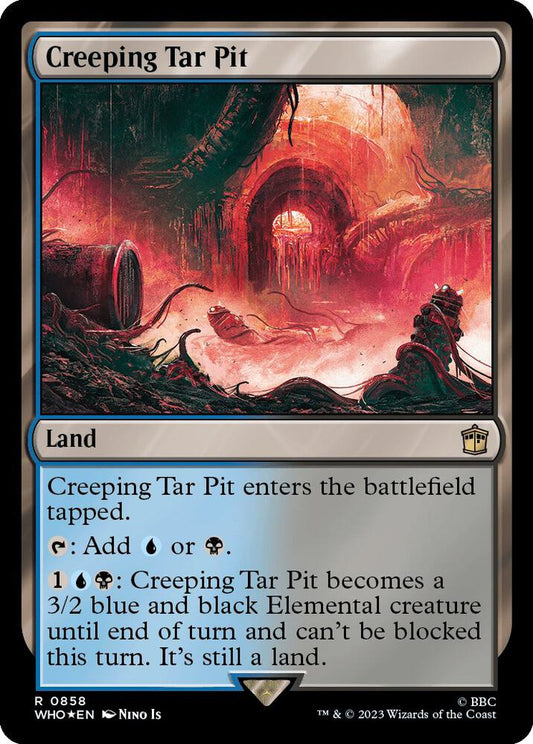 Creeping Tar Pit(#858 SURGE FOIL:WHO)