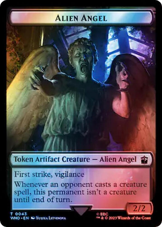 Alien Angel//Alien Insect(#43//#51 Double Token FOIL:WHO)