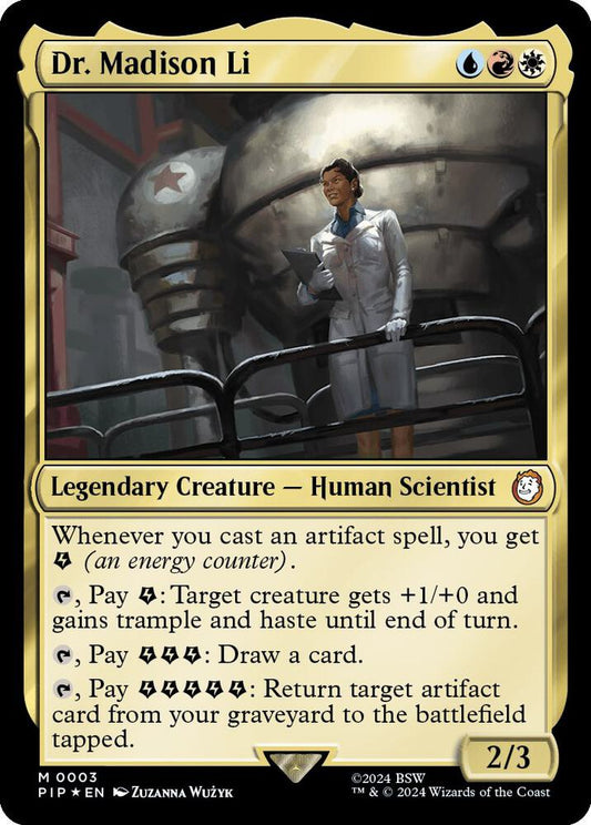 Dr. Madison Li (#3 FOIL:PIP)