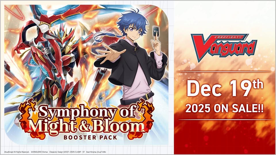 [Cardfight Vanguard] DZ-BT11 Symphony of Might & Bloom Booster Box