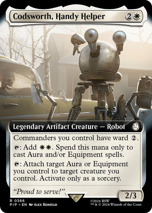 Codsworth, Handy Helper(#366 Extended Art FOIL:PIP)