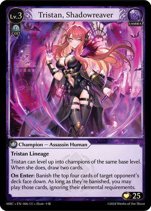 Tristan, Shadowreaver (MRC)
