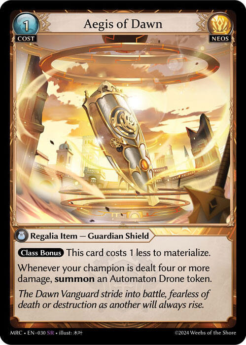 Aegis of Dawn {MRC}