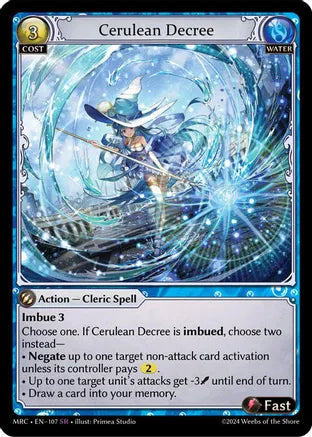 Cerulean Decree (FOIL)