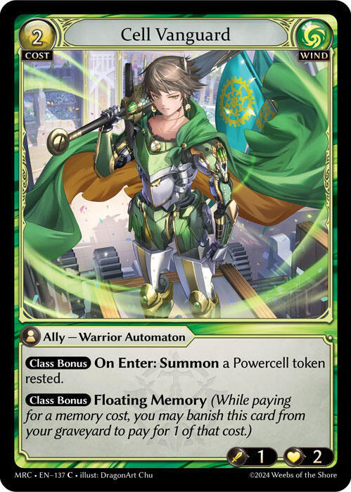 Cell Vanguard {FOIL:MRC}