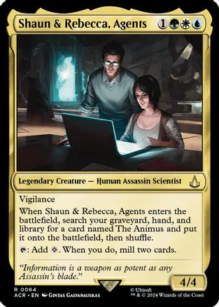 Shaun & Rebecca, Agents (ACR)
