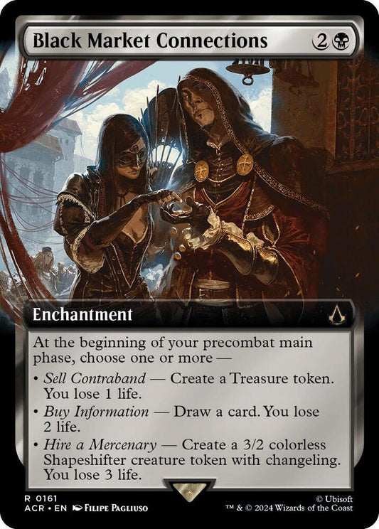 Black Market Connections (ACR) (Borderless)(FOIL)