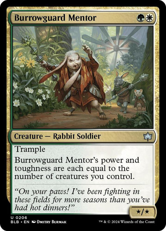 Burrowguard Mentor (#206 BLB)